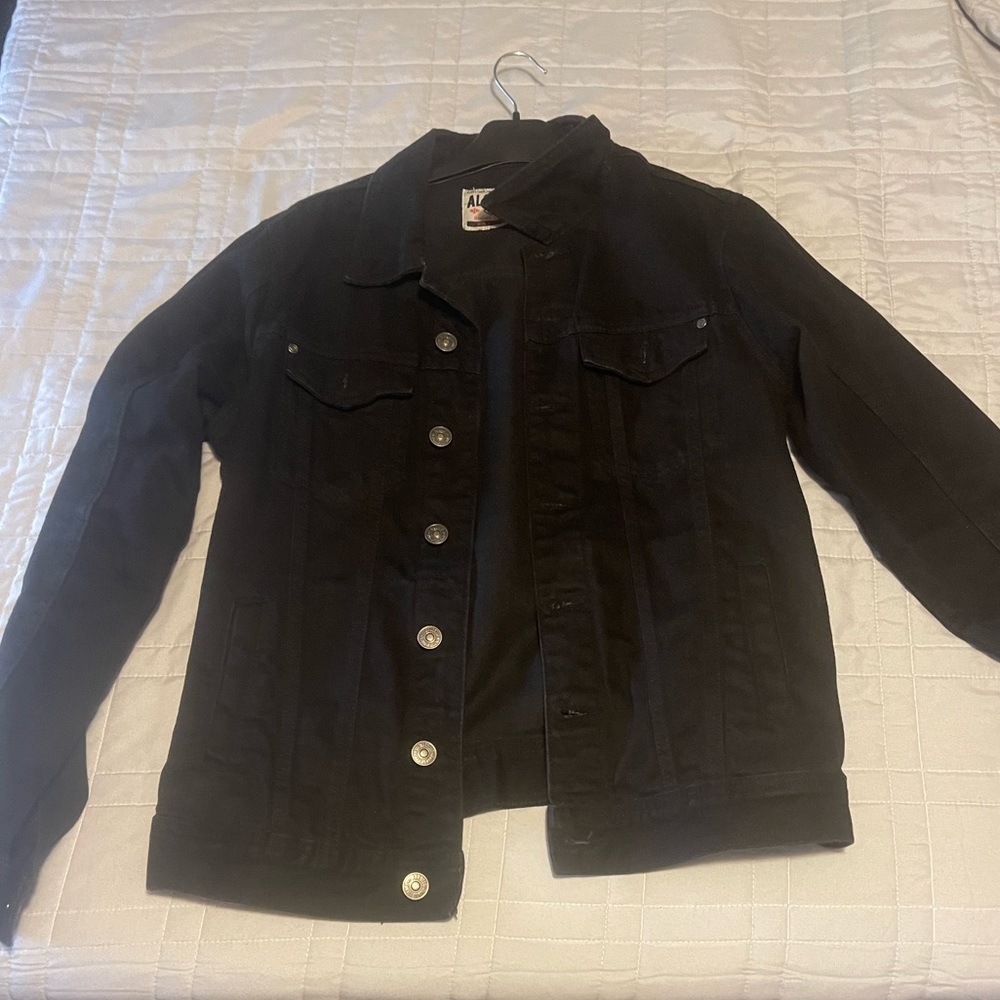 Black Denim Jean Jacket
